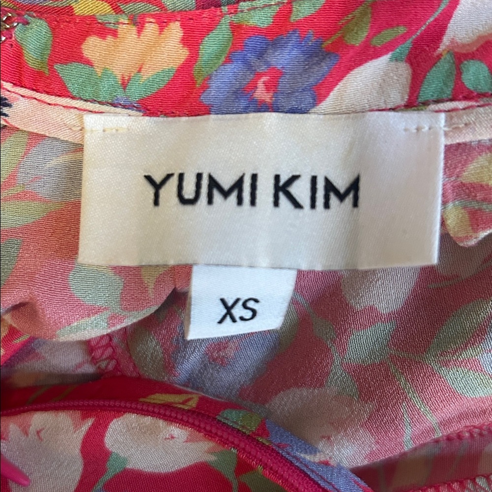 Yumi Kim Floral Pink Jumpsuit - Picture 6 of 6
